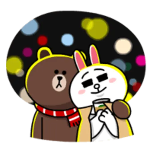 Brown & Cony Snug Winter Date 