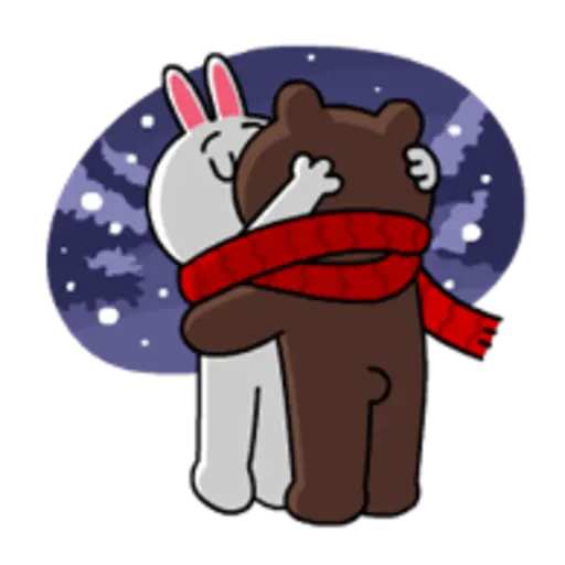 Brown & Cony Snug Winter Date 