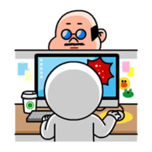 Chief Moon Battle as an Office Worker  preview