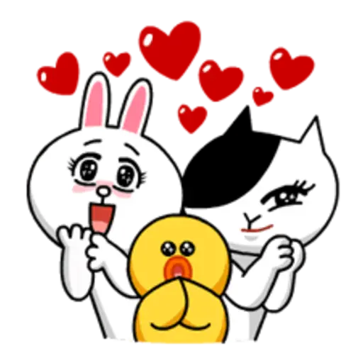 LINE Characters: Burning Emotion 