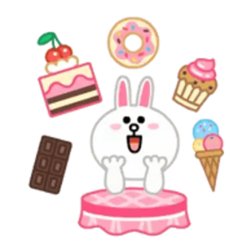 LINE Characters: Pastel Cuties 