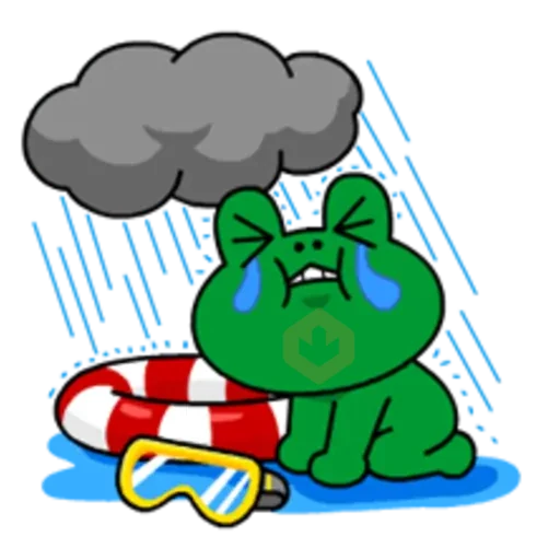 LINE Characters - Happy Vacations sticker 14