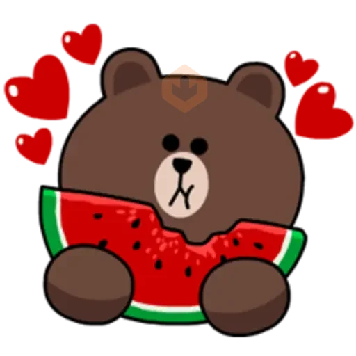 LINE Characters - Happy Vacations sticker 12