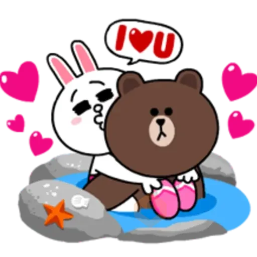 LINE Characters - Happy Vacations sticker 24