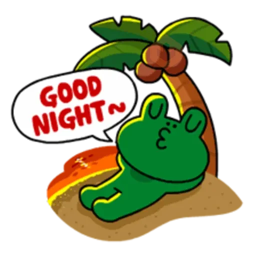 LINE Characters - Happy Vacations sticker 17