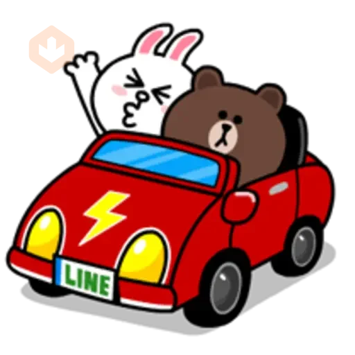 LINE Characters: All the Love sticker 16