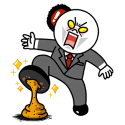LINE Characters Blow a Fuse 