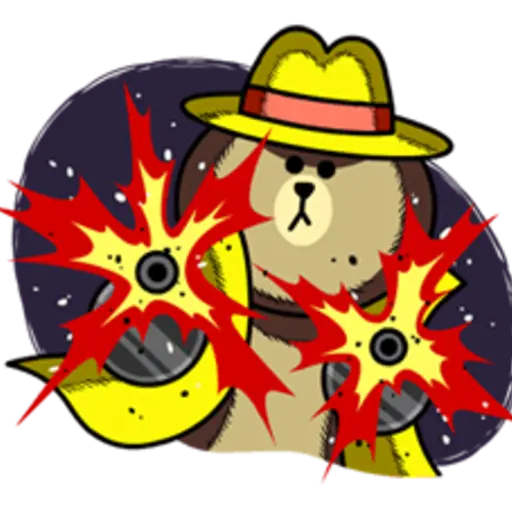 LINE Characters Blow a Fuse 