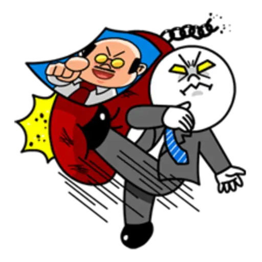 LINE Characters Blow a Fuse 