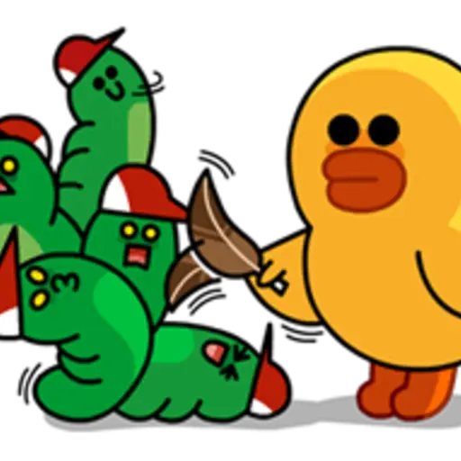 LINE Characters Blow a Fuse 