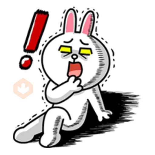 LINE Characters: Love is a Rollercoaster sticker 17