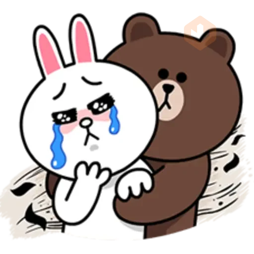 LINE Characters: Love is a Rollercoaster sticker 30