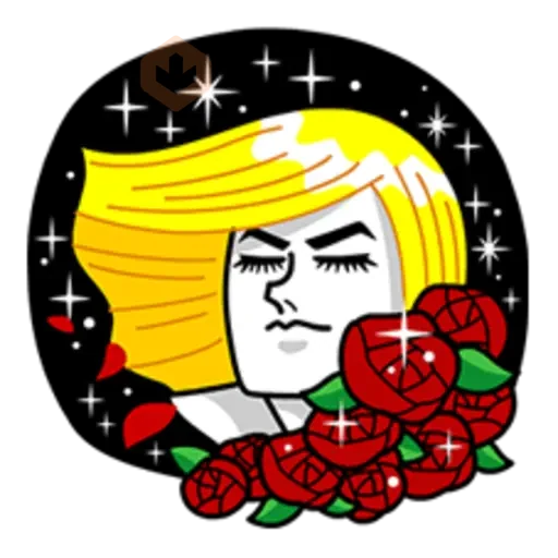 LINE Characters: Love is a Rollercoaster sticker 25