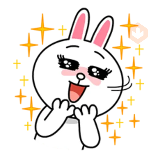 LINE Characters: Love is a Rollercoaster sticker 18