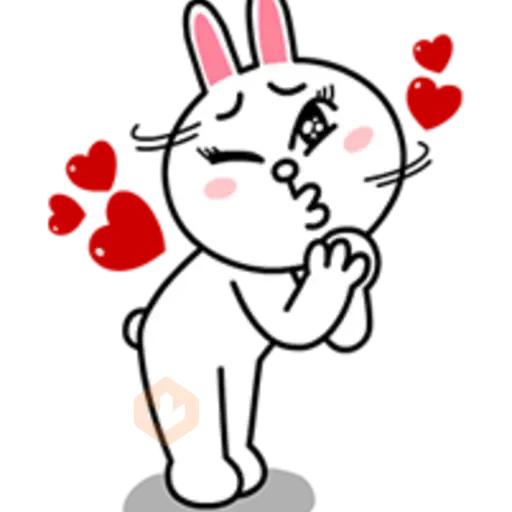 LINE Characters: Love is a Rollercoaster sticker 19