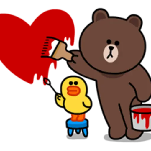 LINE Characters in Love!  preview