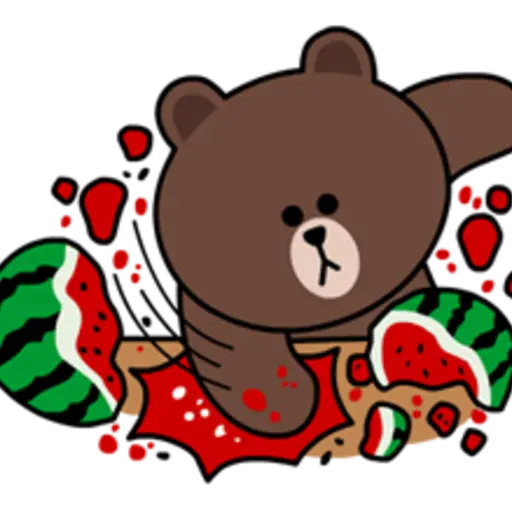 Hopping Mad! Angry LINE Characters 