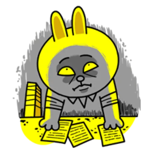 Hopping Mad! Angry LINE Characters 