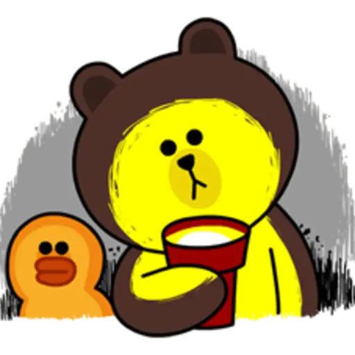Hopping Mad! Angry LINE Characters 