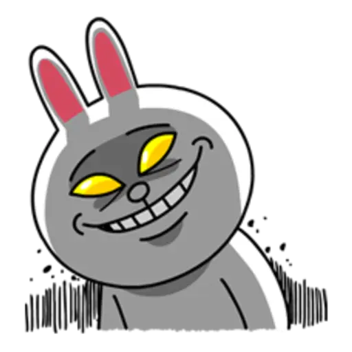 Hopping Mad! Angry LINE Characters 