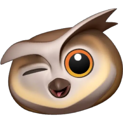 Memoji Búho  preview