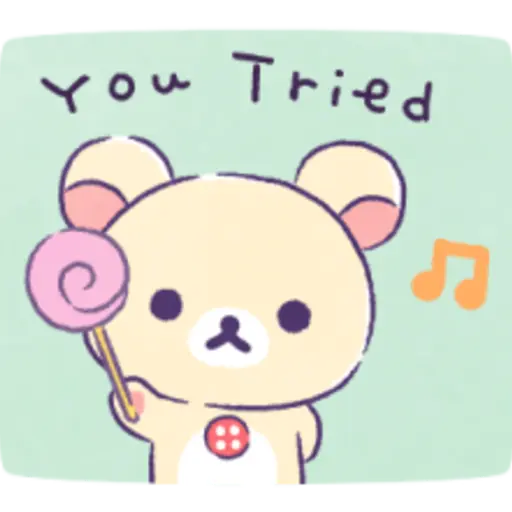 Rilakkuma, Always By Your Side stickers  preview
