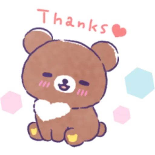 Rilakkuma, Always By Your Side stickers 