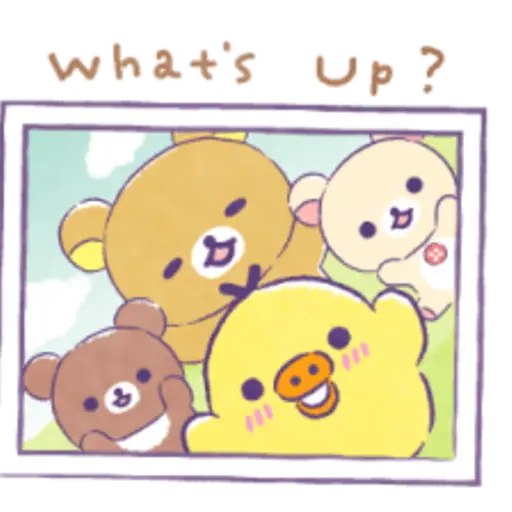 Rilakkuma, Always By Your Side stickers 