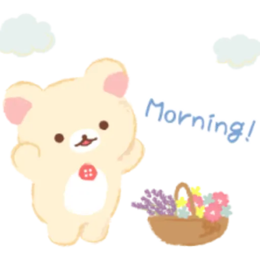 Rilakkuma marché stickers 