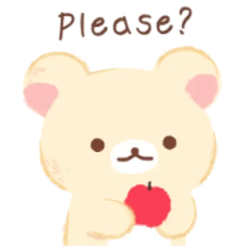 Rilakkuma marché stickers 