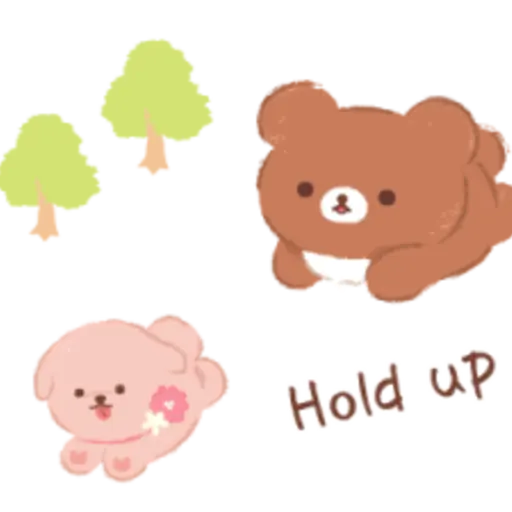 Rilakkuma marché stickers 