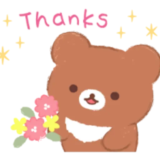 Rilakkuma marché stickers 