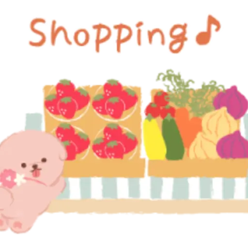 Rilakkuma marché stickers 