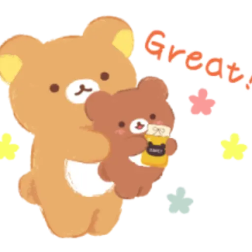 Rilakkuma marché stickers 