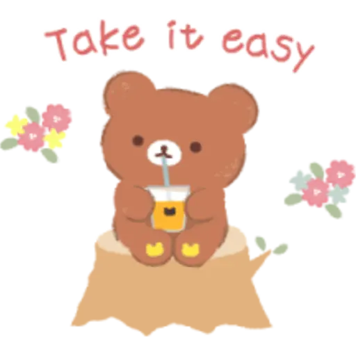 Rilakkuma marché stickers 