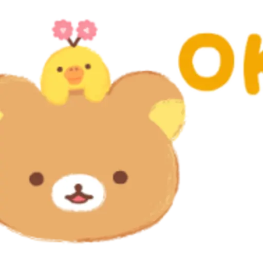 Rilakkuma marché stickers 