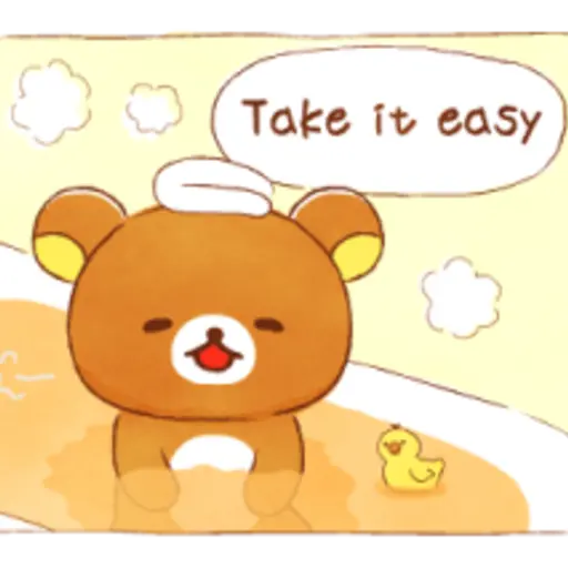 Rilakkuma beside you stickers 