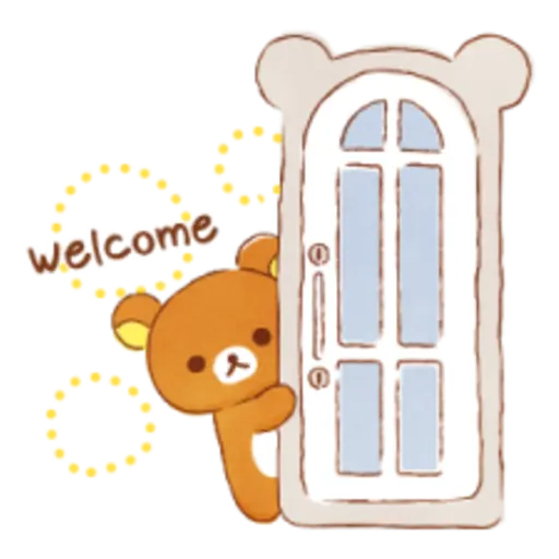 Rilakkuma beside you stickers 