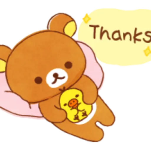 Rilakkuma beside you stickers 
