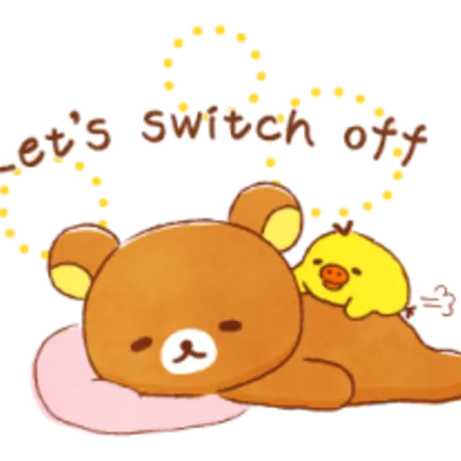 Rilakkuma beside you stickers 
