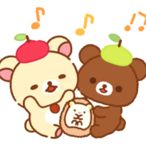 Rilakkuma Moving Backgrounds 