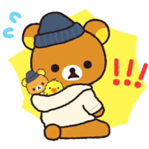Always with Rilakkuma Stickers 