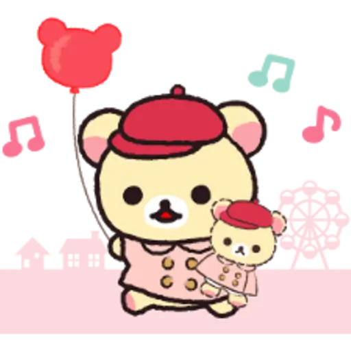 Always with Rilakkuma Stickers 