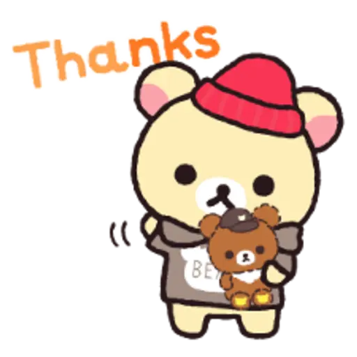 Always with Rilakkuma Stickers 