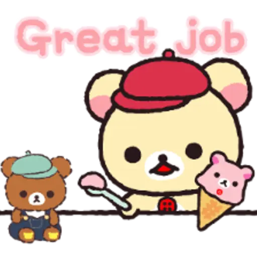 Always with Rilakkuma Stickers 