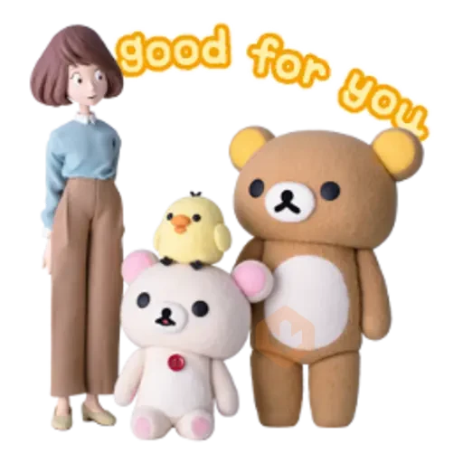 Rilakkuma and Kaoru sticker 11