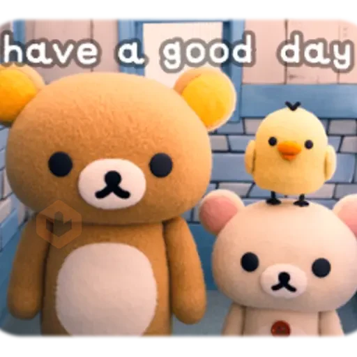 Rilakkuma and Kaoru sticker 26