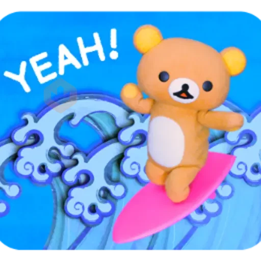 Rilakkuma and Kaoru sticker 17