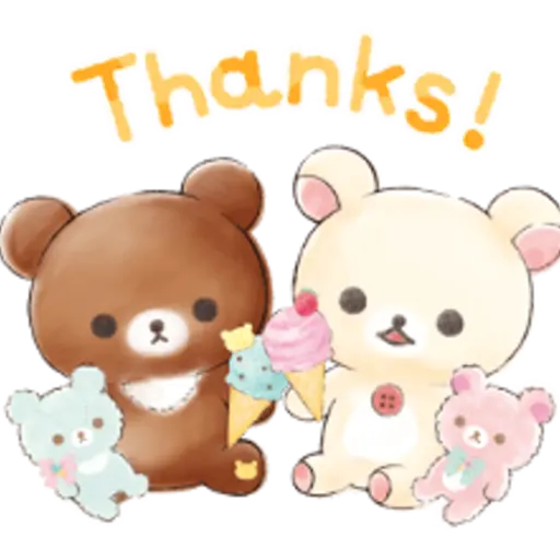 Rilakkuma:Korilakkuma Happy Ice cream 
