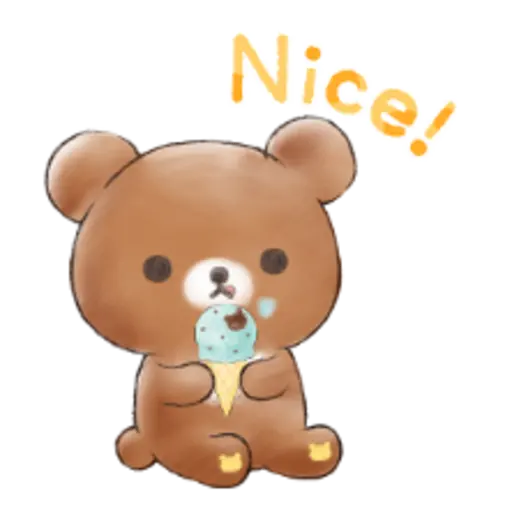 Rilakkuma:Korilakkuma Happy Ice cream 